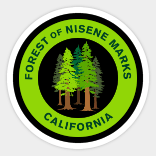 Forest of Nisene Marks State Park Icon Sticker